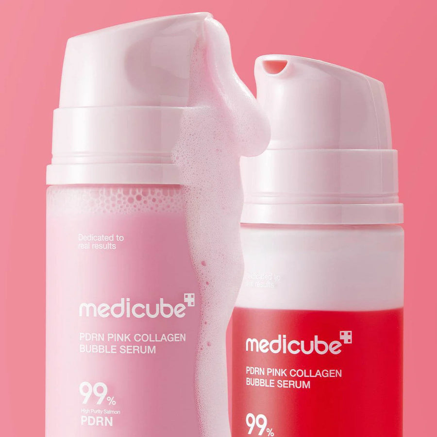 MEDICUBE - PDRN PINK COLLAGEN BUBBLE SERUM - 50 ML