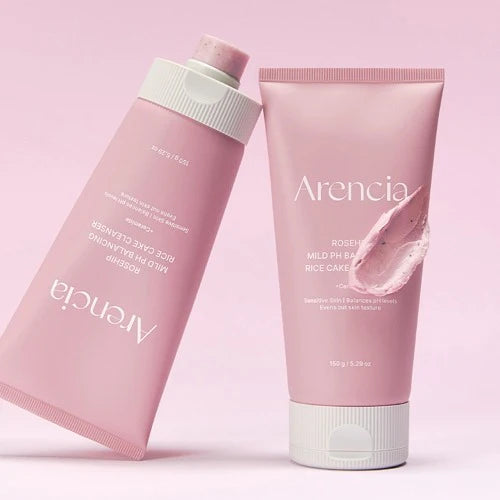 ARENCIA - Rosehip Mild pH Balancing Rice Cake Cleanser - 150g